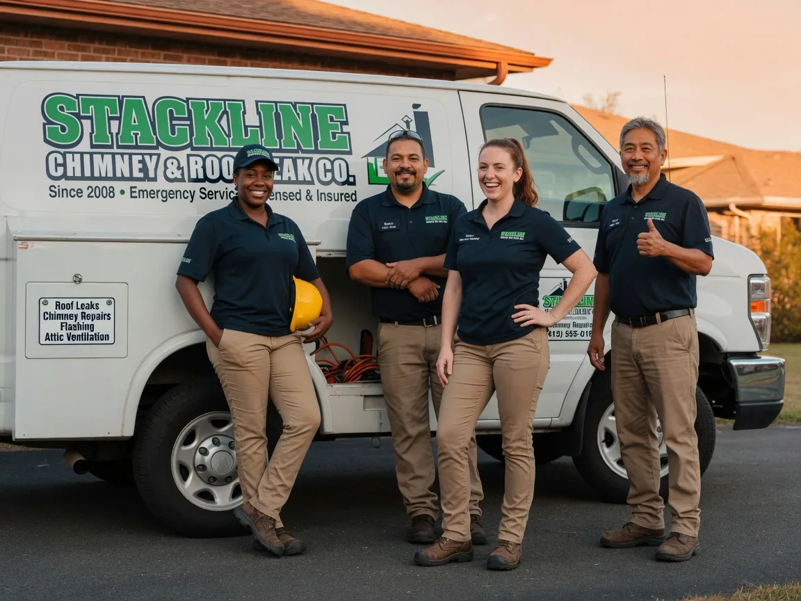 Chimney flashing repair company in Corinne, WV